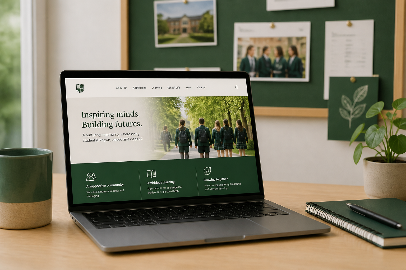 School website CMS