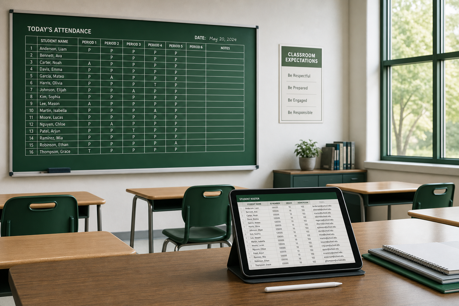 Attendance & routines
